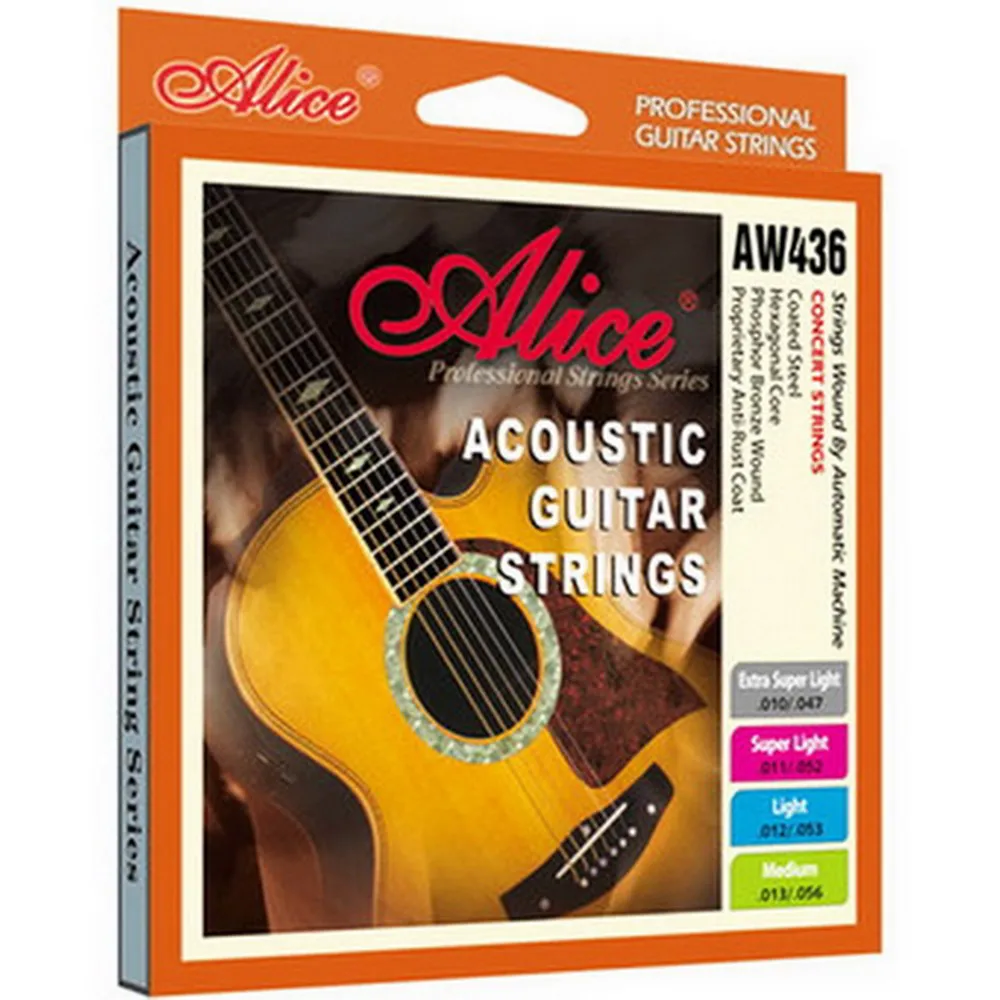 【Alice】AW436-XL 進口民謠吉他套弦(10-47)