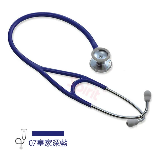 【Spirit】心臟科不鏽鋼雙面聽診器/皇家深藍/CK-S747PF-07