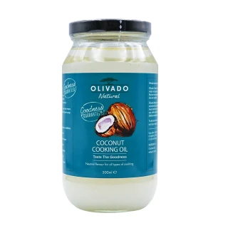 【OLIVADO】紐西蘭原裝進口椰子油1瓶(500毫升)