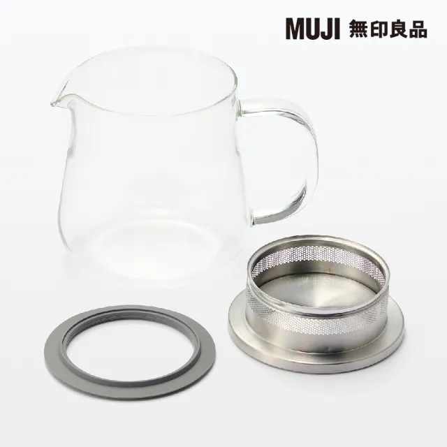 【MUJI 無印良品】耐熱玻璃壺/小/500 mL