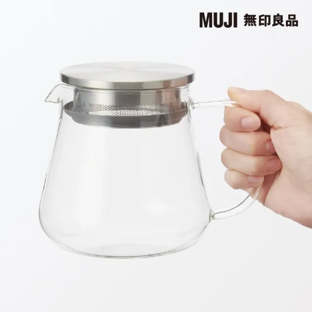 【MUJI 無印良品】耐熱玻璃壺/大/750 mL