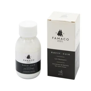【糊塗鞋匠】K64 法國FAMACO皮革潔護乳100ml(1瓶)