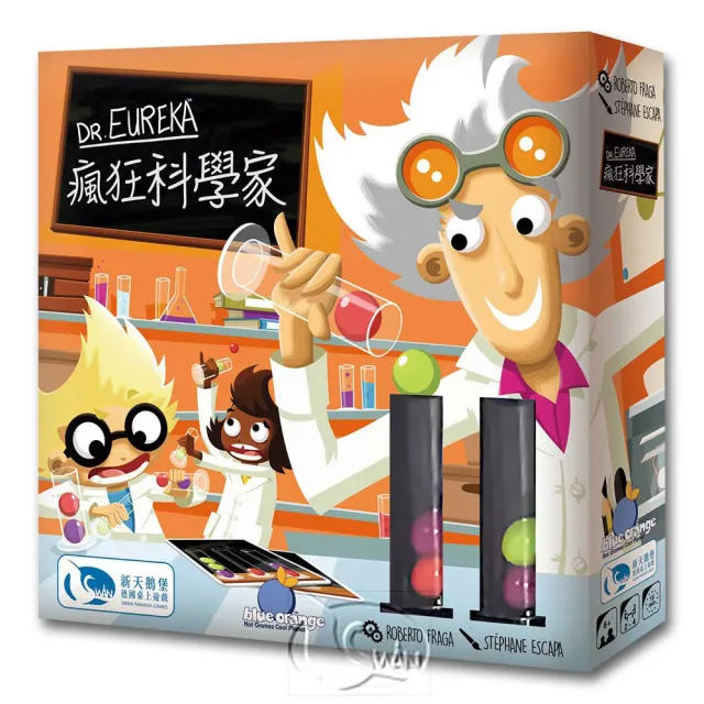 【新天鵝堡桌遊】瘋狂科學家 Dr. Eureka(全家一起來)