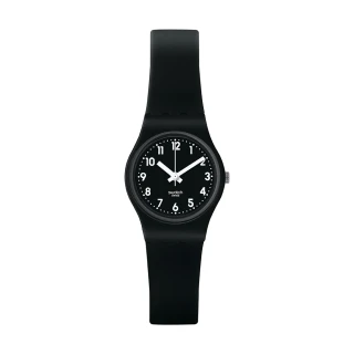 【SWATCH】Lady 原創系列 LADY BLACK SINGLE 女錶 手錶 瑞士錶 錶(25mm)