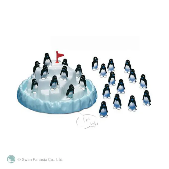 【新天鵝堡桌遊】冰山疊企鵝 Penguin Pile Up(經典必備款/送禮最大方)