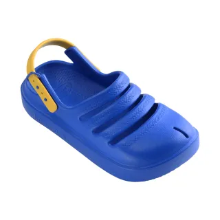 【havaianas 哈瓦仕】洞洞鞋 童鞋 兒童 涼鞋 拖鞋 懶人鞋 Kids Clog 藍 4148260-3923K(哈瓦士)