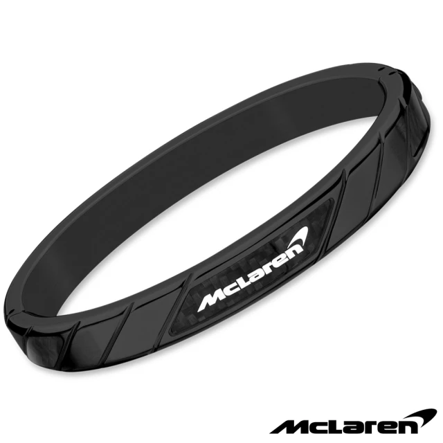 McLaren 邁拉輪 頂級英國超跑不銹鋼碳纖維手環(MG0112 65x52mm)