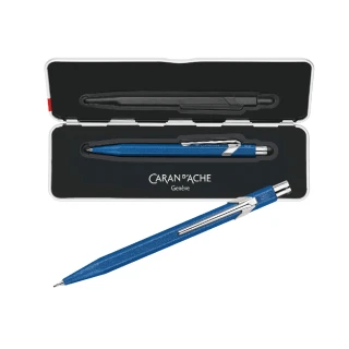 【CARAN d’ACHE】CARAN DACHE 卡達 849 COLORMAT-X 0.7mm自動鉛筆 藍色-原廠正貨