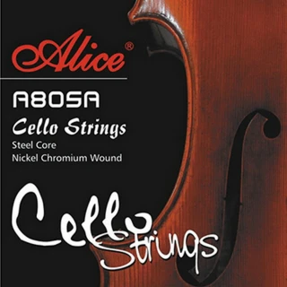 【Alice】A805A 大提琴套弦(高級高碳鋼芯/鎳鉻合金纏弦)