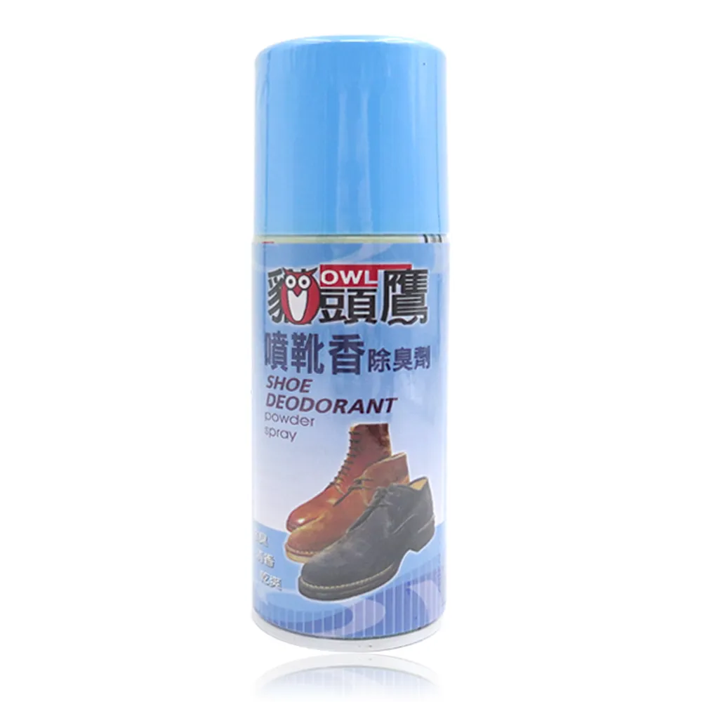 【○糊塗鞋匠○ 優質鞋材】M33 台灣製造 貓頭鷹噴靴香除臭劑 170ml(罐)