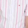 【JOHN HENRY】條紋相間短袖襯衫