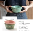【DAIDOKORO】日本製頂級美濃燒陶瓷碗13 cm*2入(綠色湯碗/粉紅色飯碗/餐碗/丼飯碗)