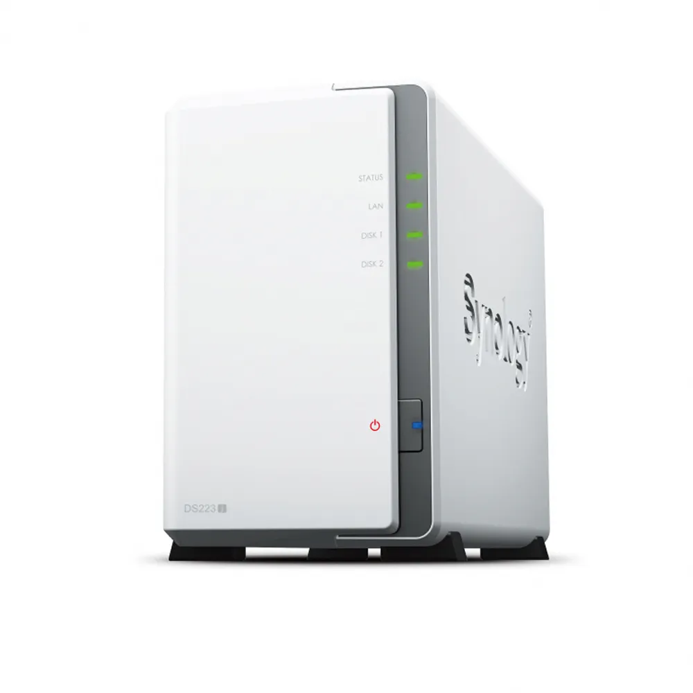 【Synology 群暉科技】DS223j 2Bay NAS 網路儲存伺服器