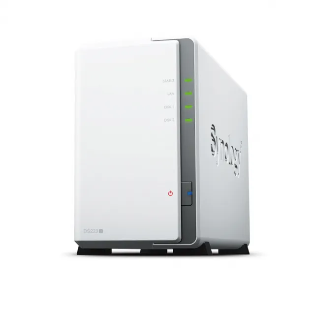 【Synology 群暉科技】DS223j 2Bay NAS 網路儲存伺服器