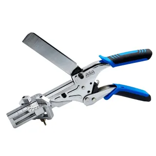 【ASA】超大棘輪線槽角度剪 RC-120(台灣製/線板剪/角度剪刀/邊條剪/壓條剪刀/地板壓條剪)