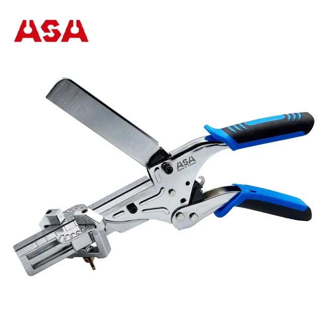 【ASA】超大棘輪線槽角度剪 RC-120(台灣製/線板剪/角度剪刀/邊條剪/壓條剪刀/地板壓條剪)
