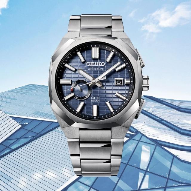 【SEIKO 精工】Astron 廣告款GPS衛星定位太陽能鈦金屬手錶 開學禮 送禮 推薦(SSJ013J1/3X62-0AA0B)