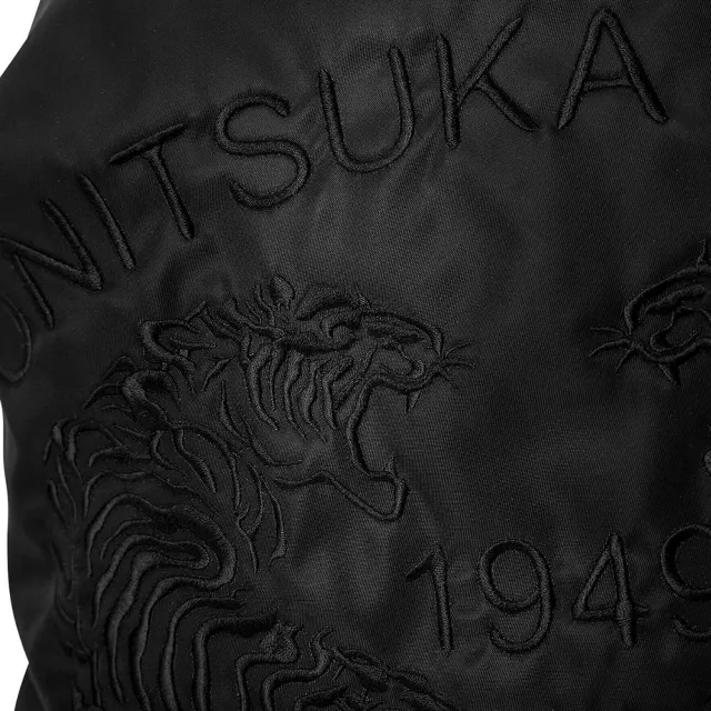 【Onitsuka Tiger】鬼塚虎 黑色老虎圖騰後背包 (3183A936-002)