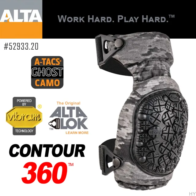 【ALTA】CONTOUR360-AltaLOk護膝/鬼影迷彩(52933.20)