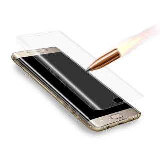 【YANG YI】揚邑Samsung Galaxy S6 edge 防爆破螢幕保護軟膜(全屏滿版3D曲面)