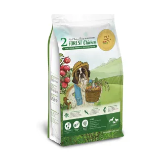 【Real Power 瑞威】天然平衡犬糧2號 森林燉雞 腸胃健康配方 4kg(全齡犬 狗乾糧 狗飼料)