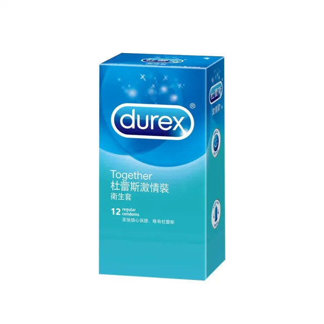 【Durex杜蕾斯】激情裝保險套12入/盒(情趣職人)