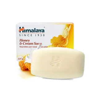 【印度 Himalaya喜馬拉雅】蜂蜜乳霜保濕香皂 125g(5入)