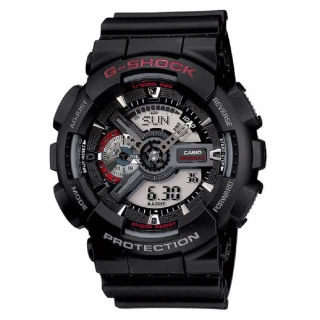 【CASIO】G-SHOCK 收藏未來潮流數位錶(GA-110-1A)