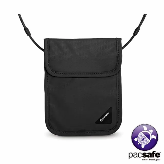 【Pacsafe】COVERSAFE X75 RFID 安全貼身掛頸暗袋(護照包 現金信用卡收納)