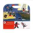 【BabyTiger虎兒寶】比利時 Egmont Toys 艾格蒙繪本風遊戲磁貼書(海盜船冒險故事)