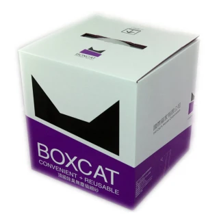 【國際貓家】BOXCAT 威力奈米銀除臭小球砂 12升 Litre〈抗菌除臭首選、紫標〉(2入組)