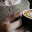 【mittag】coffee bean necklace fm_咖啡豆項鍊(生態綠公平貿易咖啡豆項鍊 Farimined)