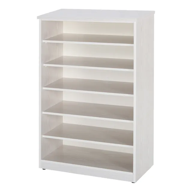 【顛覆設計】潮濕剋星-防水塑鋼開放式鞋櫃-寬65x深37x高112cm(四色可選)