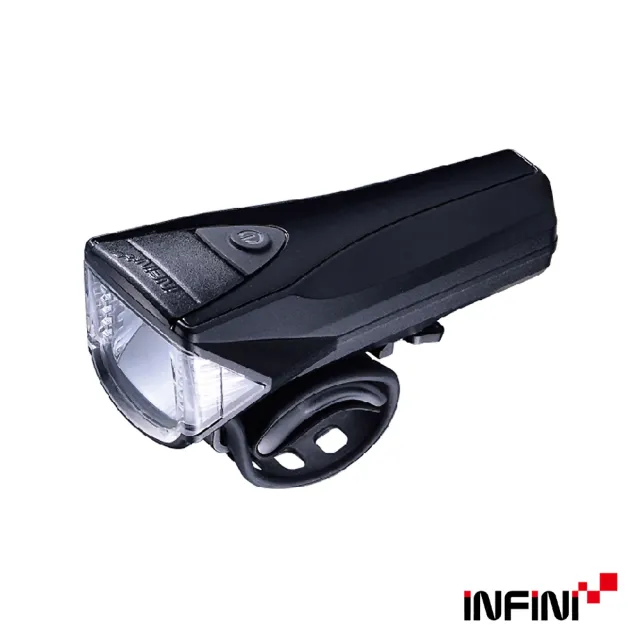 【INFINI】SATURN I-330P 反射光USB充電式前燈(黑色)