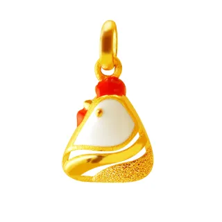 【甜蜜約定2sweet-PE-6495】純金金飾雞年金墬-約重0.48錢(雞年)