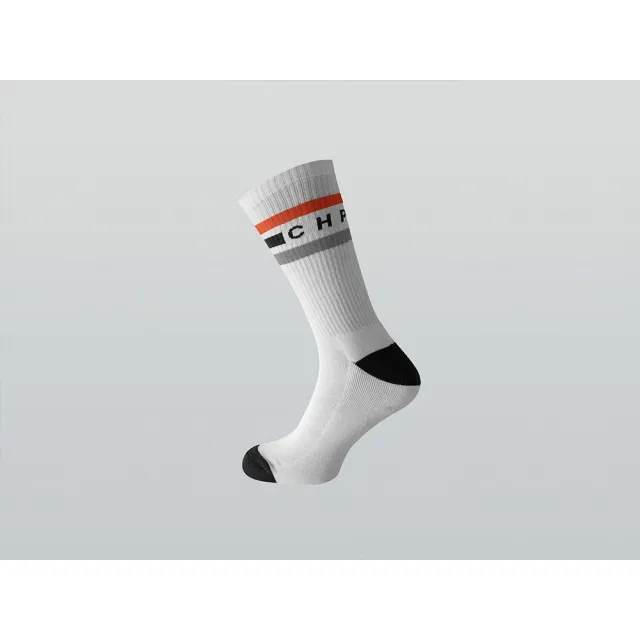 【CHPT3】Essential Tube Socks 中筒襪 Brompton Logo / Stripes(B6C3-TSX-MC0SMN)