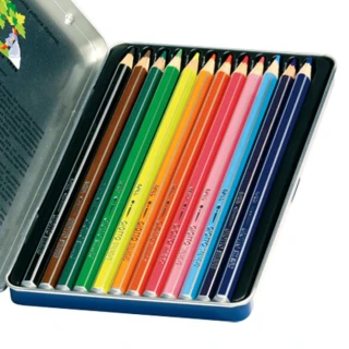 【義大利GIOTTO】STILNOVO 水溶性彩色鉛筆(12色鐵盒)