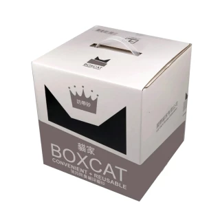 【國際貓家】BOXCAT 極速凝結小球貓砂 12升 Litre〈極速凝結、灰標〉(2入組)