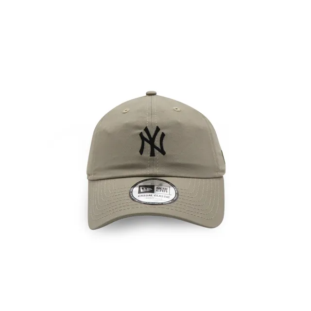 【NEW ERA】NEW ERA 休閒帽 CASUAL CLASSIC 紐約洋基 淺褐(NE12712406)
