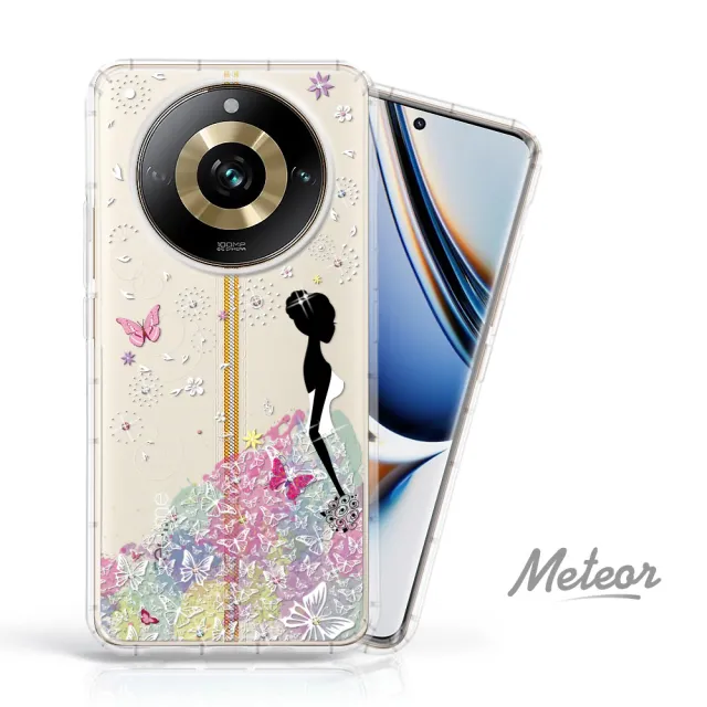 【Meteor】realme 11 Pro+/11 Pro 奧地利彩鑽空壓防摔手機殼(花嫁)