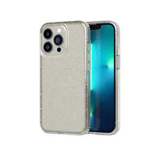 【Tech 21】iPhone13 系列(EvoSparkle 抗菌透明防摔保護殼 / 金箔)