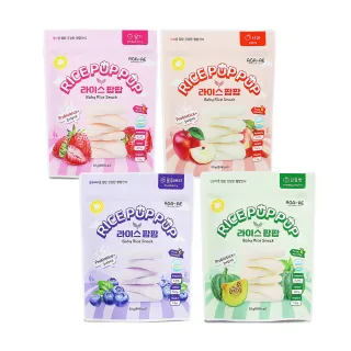 【韓國AGA-AE】益生菌寶寶米餅*2(南瓜/草莓/藍莓/蘋果/原味/橘子)