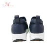 【MIRA】鑲鑽透氣懶人氣墊鞋-藍-W35313T04(休閒鞋/輕量/氣墊鞋/增高鞋/透氣)