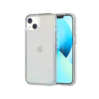 【Tech 21】iPhone13 系列(EvoSparkle 抗菌透明防摔保護殼 / 鐳射)