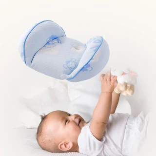 【TENDAYS】象寶寶3D支撐枕(粉藍)