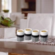 【PO:】手沖咖啡玻璃杯禮盒組(手沖壺-黑/咖啡杯350ml/濃縮咖啡四件組-馬賽克款)(多色可選)