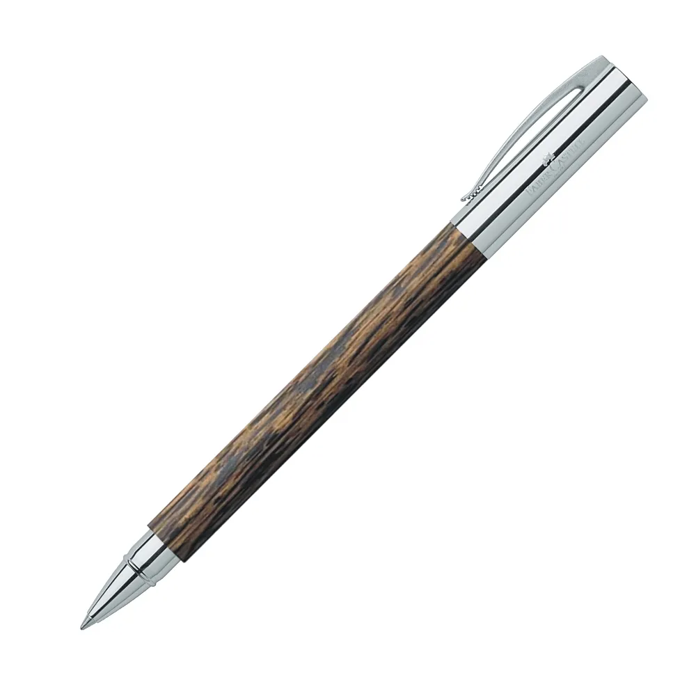 【Faber-Castell】AMBITION - 天然椰木 鋼珠筆(原廠正貨)