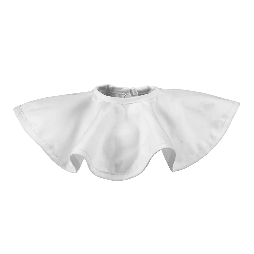 【ELODIE DETAILS】360度造型口水巾圍兜兜(優雅白領 Vanilla White)