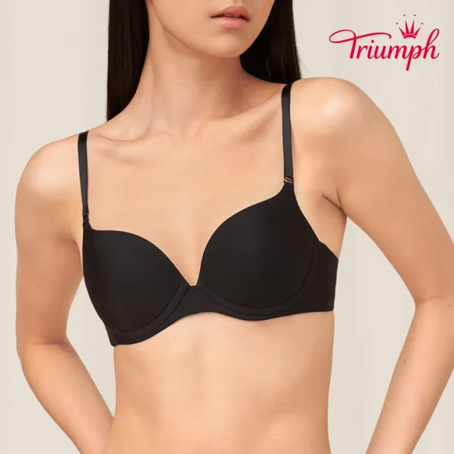 【Triumph 黛安芬】身體底妝系列 集中提托內衣(黑)