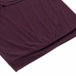 【ILEY 伊蕾】單肩挖空荷葉雪紡上衣(深紫色；M-XL；1232011072)
